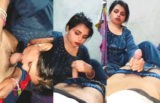 Desi Wife Blowjob