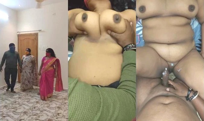 Desi Tamil Wife Threesome Romance and Fucking Part 2