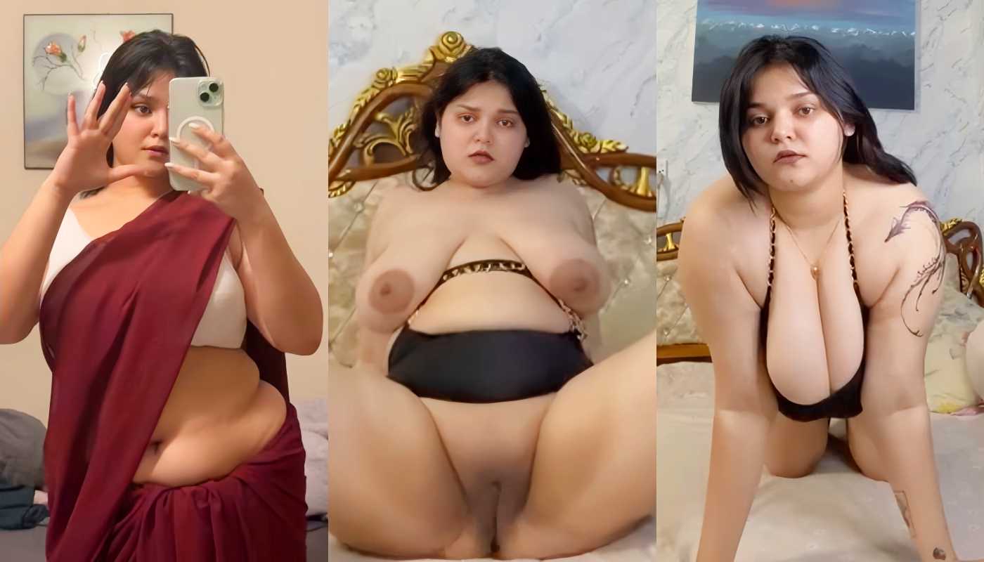 Horny Chubby Babe Showing Asshole Fingering