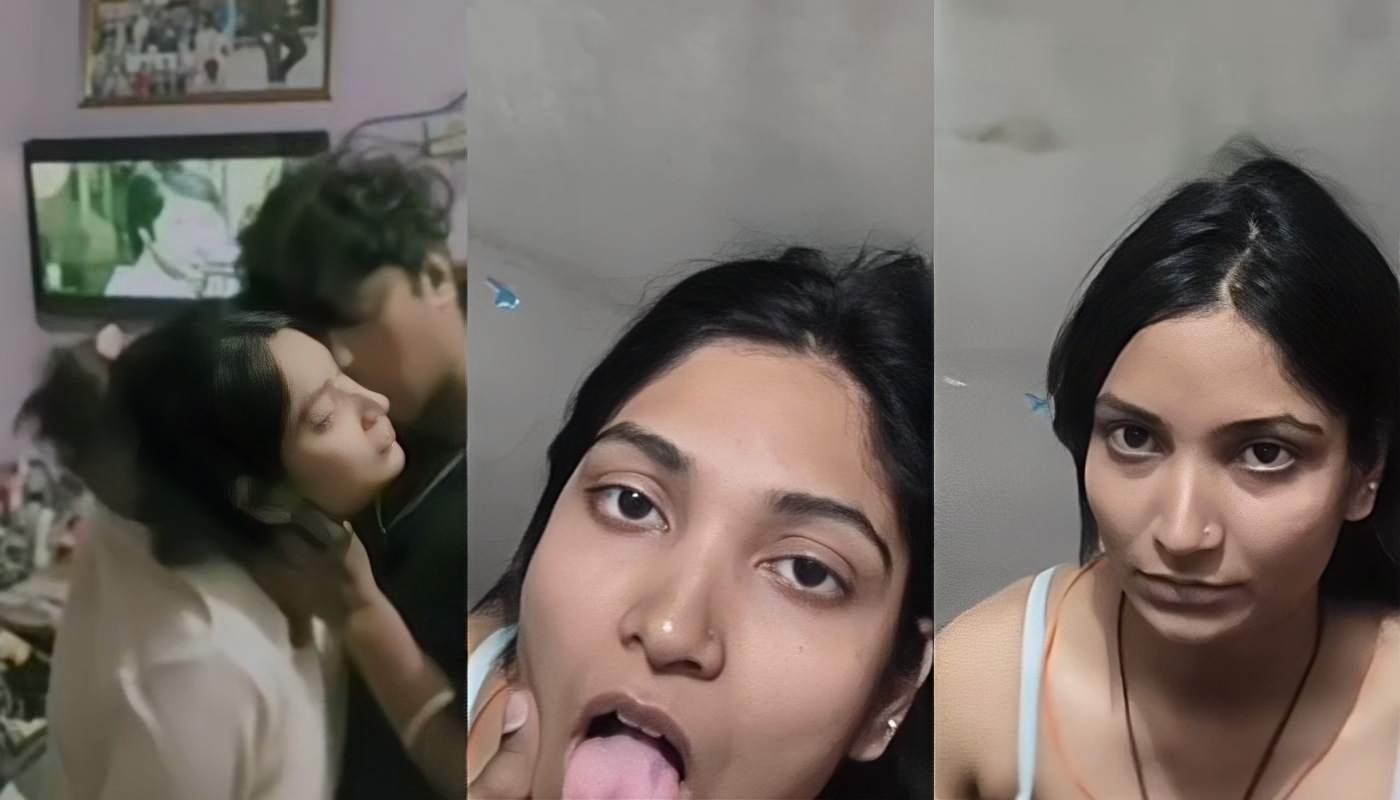 Horny Gf Playing With Dick