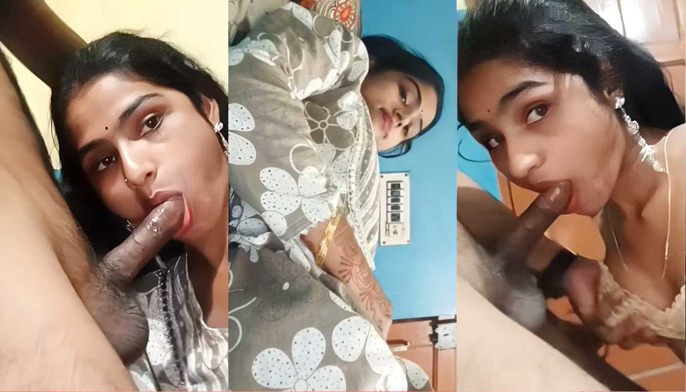 Newly Wed Slim Desi Village Wife Husband Cock Sucking Desi Sex