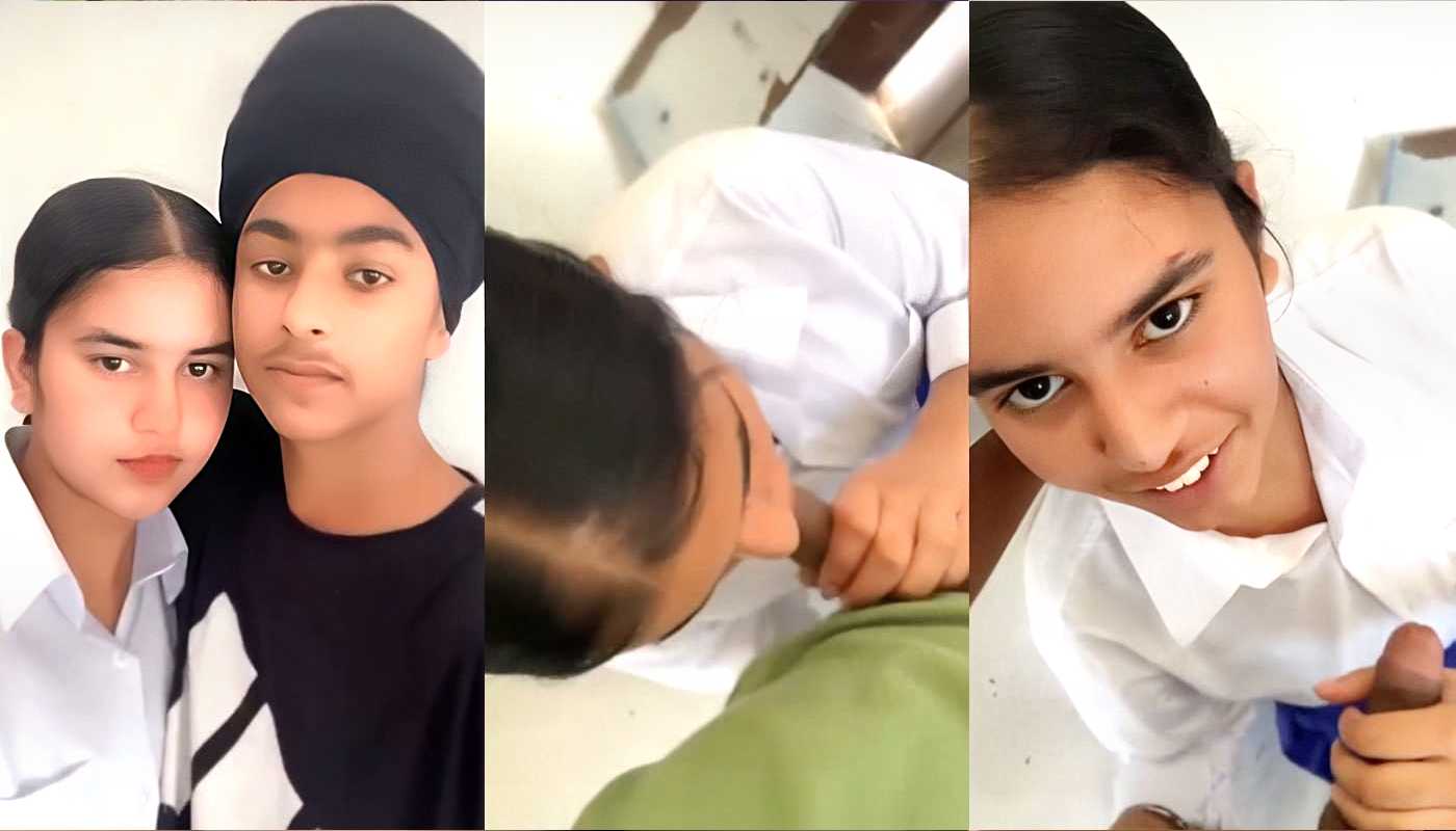 Cute Punjabi Girl Showing Blowjob