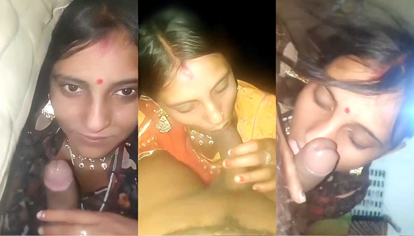 Desi lady giving blowjob murge video