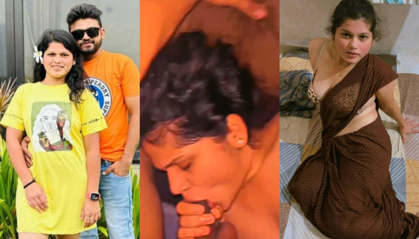 Beautiful Sexy Indian Horny Wife Blowjob And Hard Doggy Fuck