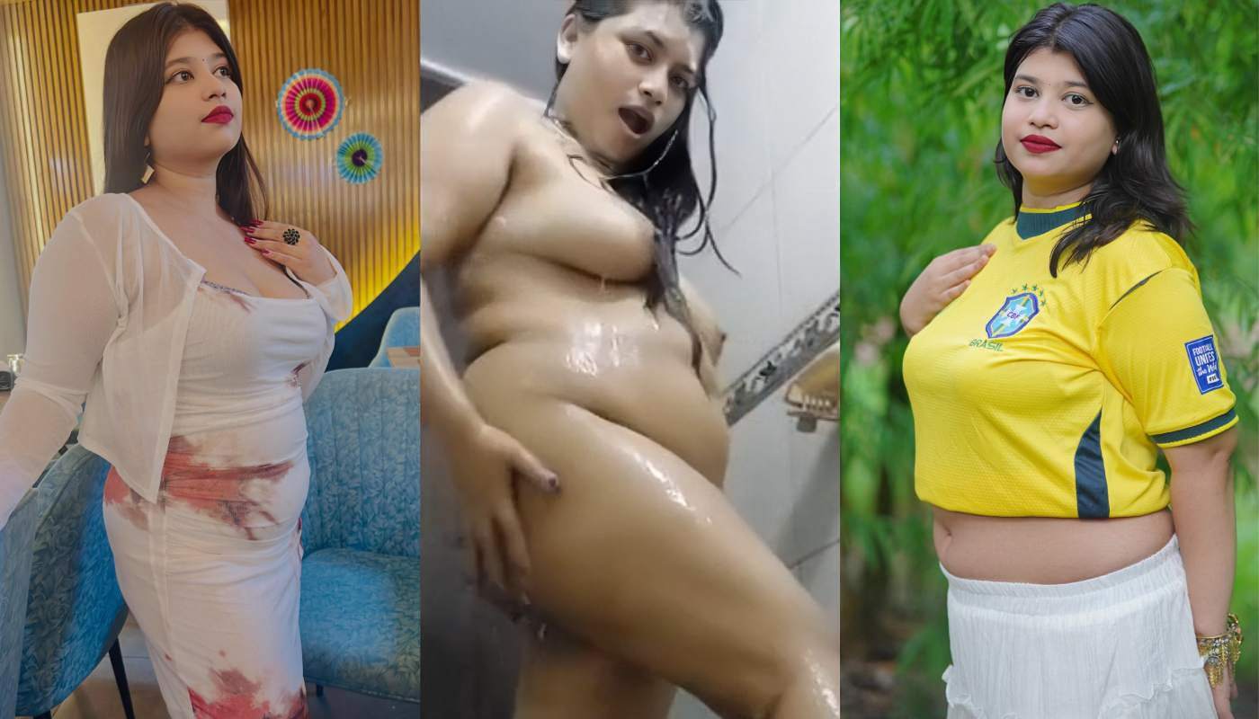 Bengali Chubby Mal Bathing
