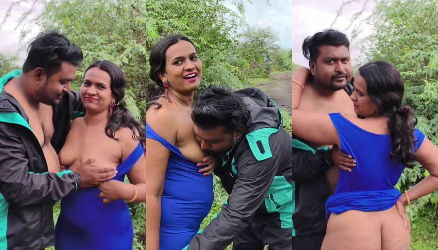 Marathi Kavita Bhabhi fuck outdoor in jungle in doggy style 2 Clips Part 1