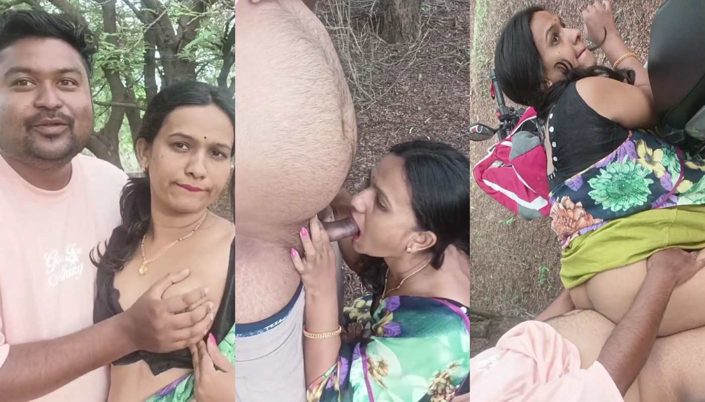 Marathi Kavita Bhabhi fuck outdoor in jungle in doggy style 2 Clips Part 2