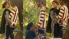 Desi Horny Couple Gf Sucking & Fucking in Garden Outdoor Fun Viral Video