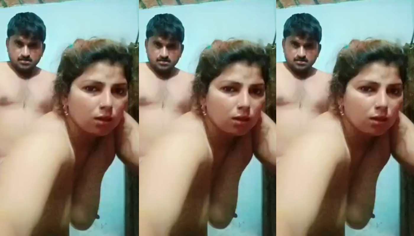 Desi couple having sex in standing position